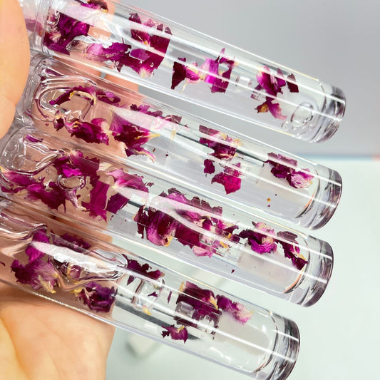 Rose Flower Lip Gloss Plumper
